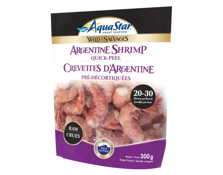 Aquastar EZ Peel Wild Raw Shrimps