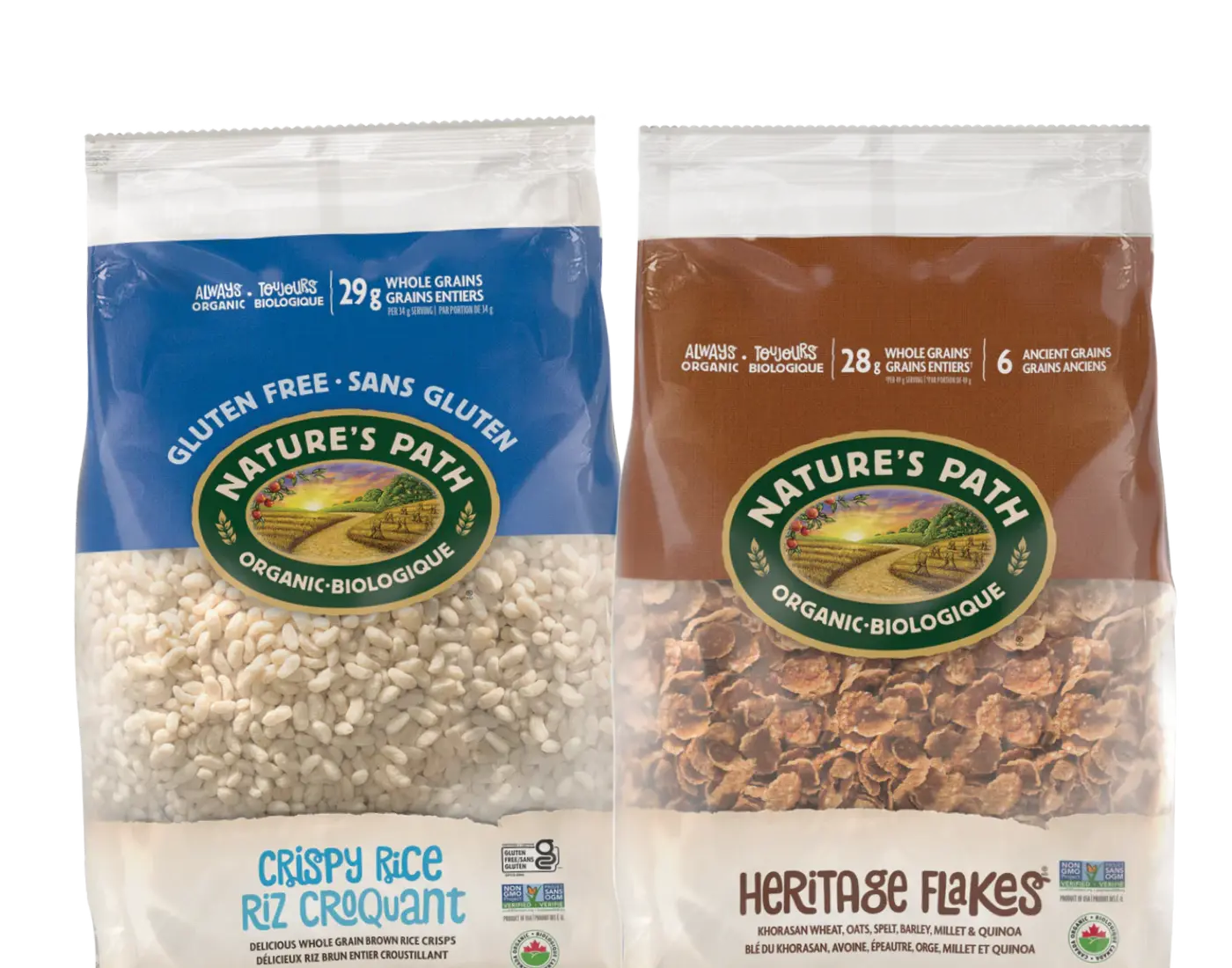 CÉRÉALES BIOLOGIQUES NATURE’S PATH ECO PAC