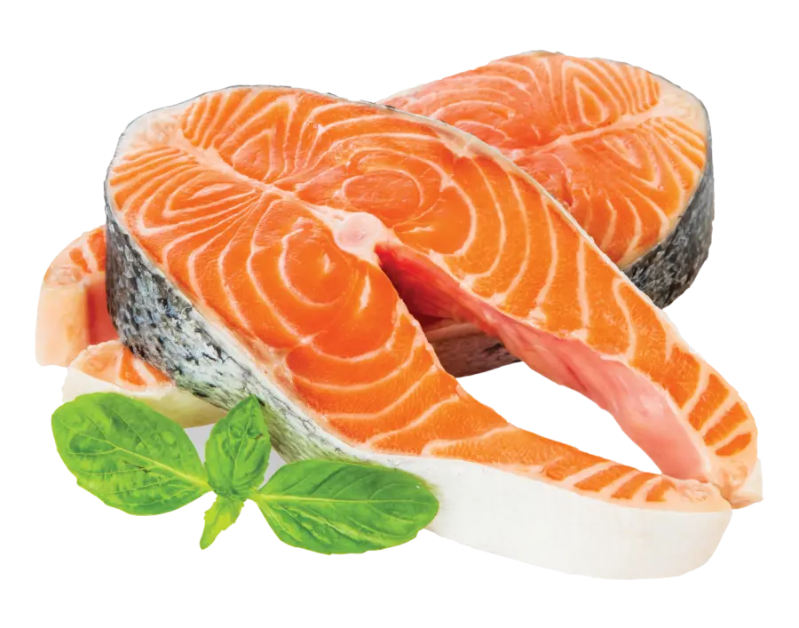 Fresh Organic Salmon Steaks
